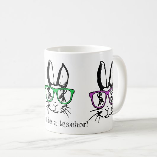 Hoppy als Lehrer-Tasse Kaffeetasse (VorderseiteRechts)