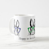 Hoppy als Lehrer-Tasse Kaffeetasse (Vorderseite Links)