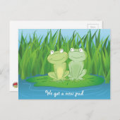 Hoppy Anniversary Postkarte (Vorne/Hinten)