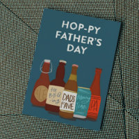Hoppy Beer Vatertag Card