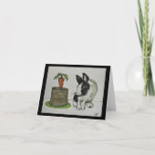 HOPPY BIRTHDAY BIRTHDAY DANKESKARTE (Vorderseite)