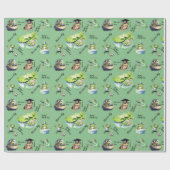 Hoppy Birthday Geschenkpapier (Flach)