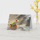 Hoppy Birthday Karte (Gelbe Blume)