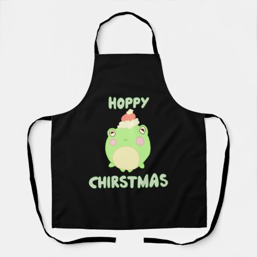 Hoppy Christmas Schürze (Vorderseite)
