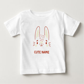 Hoppy Day Bunny Baby T-shirt