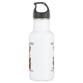 Hoppy Easter 2025: The Year of the Snake Surprise! Edelstahlflasche (Rückseite)