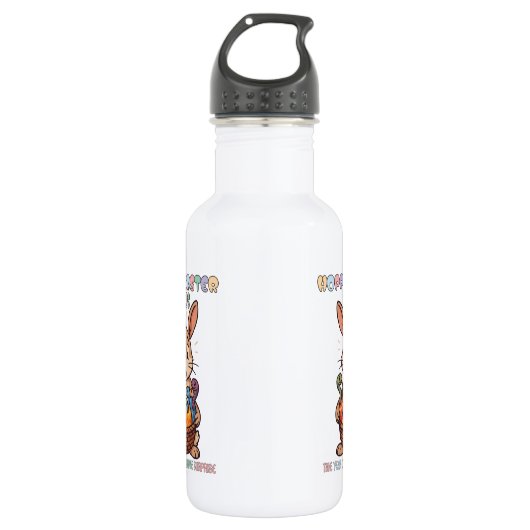 Hoppy Easter 2025: The Year of the Snake Surprise! Edelstahlflasche (Vorderseite)