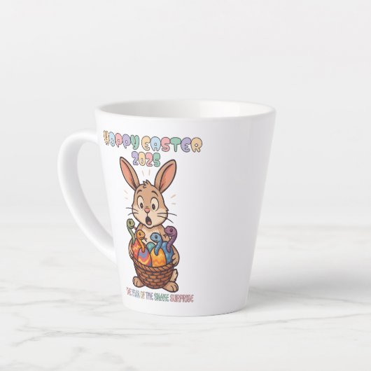 Hoppy Easter 2025: The Year of the Snake Surprise! Milchtasse (Linke Ecke)