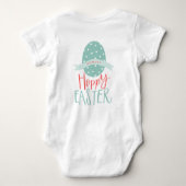 HOPPY EASTER EGG GIFT BABY STRAMPLER (Rückseite)