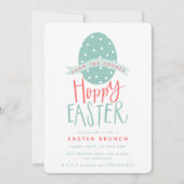 HOPPY EASTER EINLADUNG (Vorderseite)