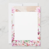 Hoppy Easter green egg photo Einladung (Rückseite)