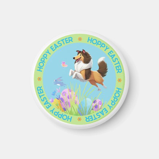 Hoppy Easter Magnet (Vorne)