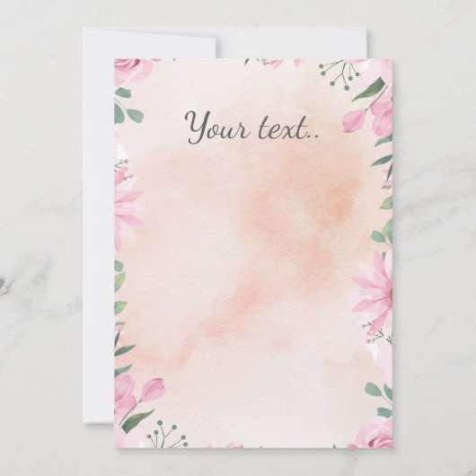 Hoppy Easter photo in grey egg Einladung (Rückseite)