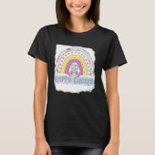 Hoppy easter  rainbow easter easters day easter bu T-Shirt (Vorderseite)