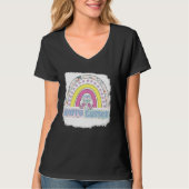Hoppy easter  rainbow easter easters day easter bu T-Shirt (Vorderseite)