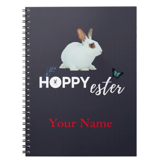 Hoppy Ester Funny Design Notizblock (Vorderseite)