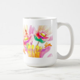 Hoppy Floral Oaster Tasse