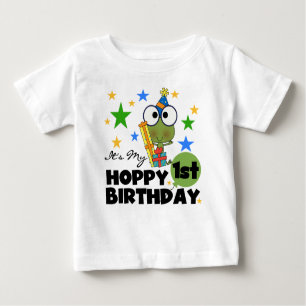 Hoppy Frog 1. Geburtstag T Shirts und Geschenke
