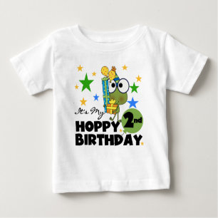 Hoppy Frog 2. Geburtstag T - Shirt und Geschenke