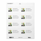 Hoppy Frog 4. Geburtstag T - Shirt und Geschenke (Vorne)