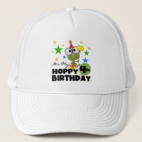 Hoppy Frog 4. Geburtstag T - Shirt und Geschenke