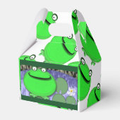 Hoppy Geburtstagsfrosch Geschenkschachtel (Rückseite)