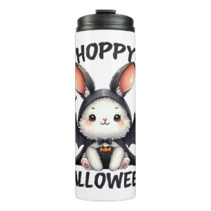 Hoppy Halloween Bunny Rabbit Thermosbecher