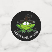 Hoppy Halloween Frosch and Monsters ID21 Konfetti (Klein Vorderseite)