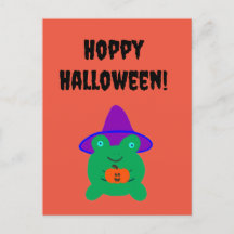 Hoppy Halloween Frosch