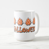 Hoppy Halloween Kaffeetasse (VorderseiteRechts)