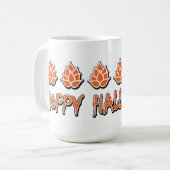 Hoppy Halloween Kaffeetasse (Vorderseite Links)