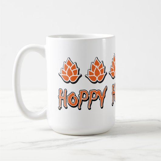 Hoppy Halloween Kaffeetasse (Links)