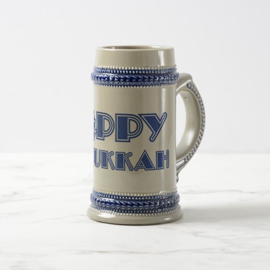 Hoppy Hanukkah Bierglas (VorderseiteRechts)