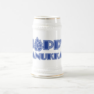 Hoppy Hanukkah Bierglas
