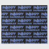 Hoppy Hanukkah Geschenkpapier (Flach)