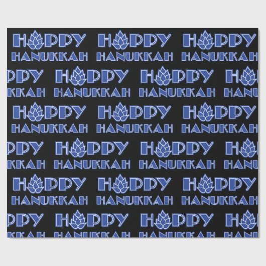 Hoppy Hanukkah Geschenkpapier (Flach)