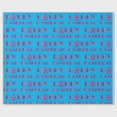 Hoppy Hanukkah Geschenkpapier (Flach)