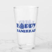 Hoppy Hanukkah Glas (Vorderseite)