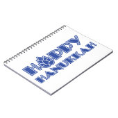Hoppy-Hanukkah Notizblock (Linke Seite)