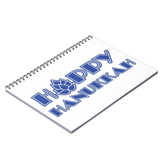 Hoppy-Hanukkah Notizblock (Linke Seite)