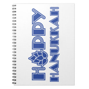 Hoppy-Hanukkah Notizblock