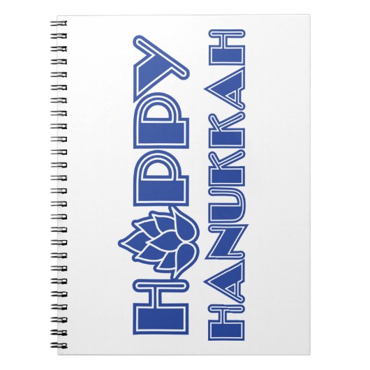 Hoppy-Hanukkah Notizblock (Vorderseite)