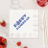 Hoppy Hanukkah Serviette (Beispiel)