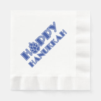 Hoppy Hanukkah Serviette