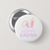 Hoppy Hare Pastel Oaster Button (Vorne & Hinten)