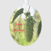 Hoppy Holidays: Bier Cheers Ornament (Vorderseite)