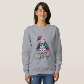 Hoppy Holiday's Christmas Bunnies Sweatshirt (Vorne ganz)