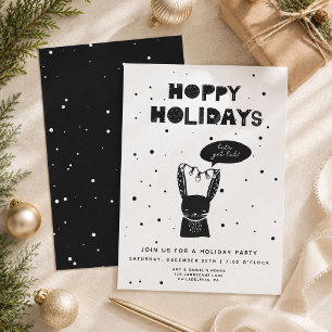 Hoppy Holidays Lasst uns Spaß-Party Einladung bele
