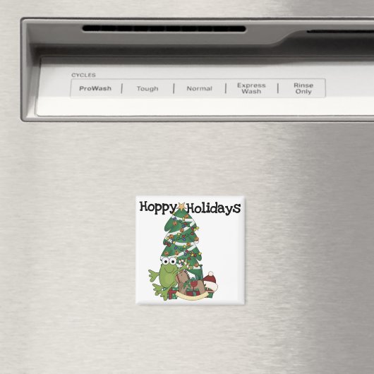 Hoppy Holidays Tshirts und Geschenke Magnet (In Situ (Geschirrspüler))