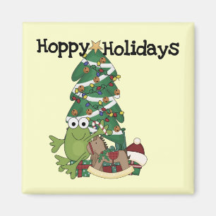 Hoppy Holidays Tshirts und Geschenke Magnet